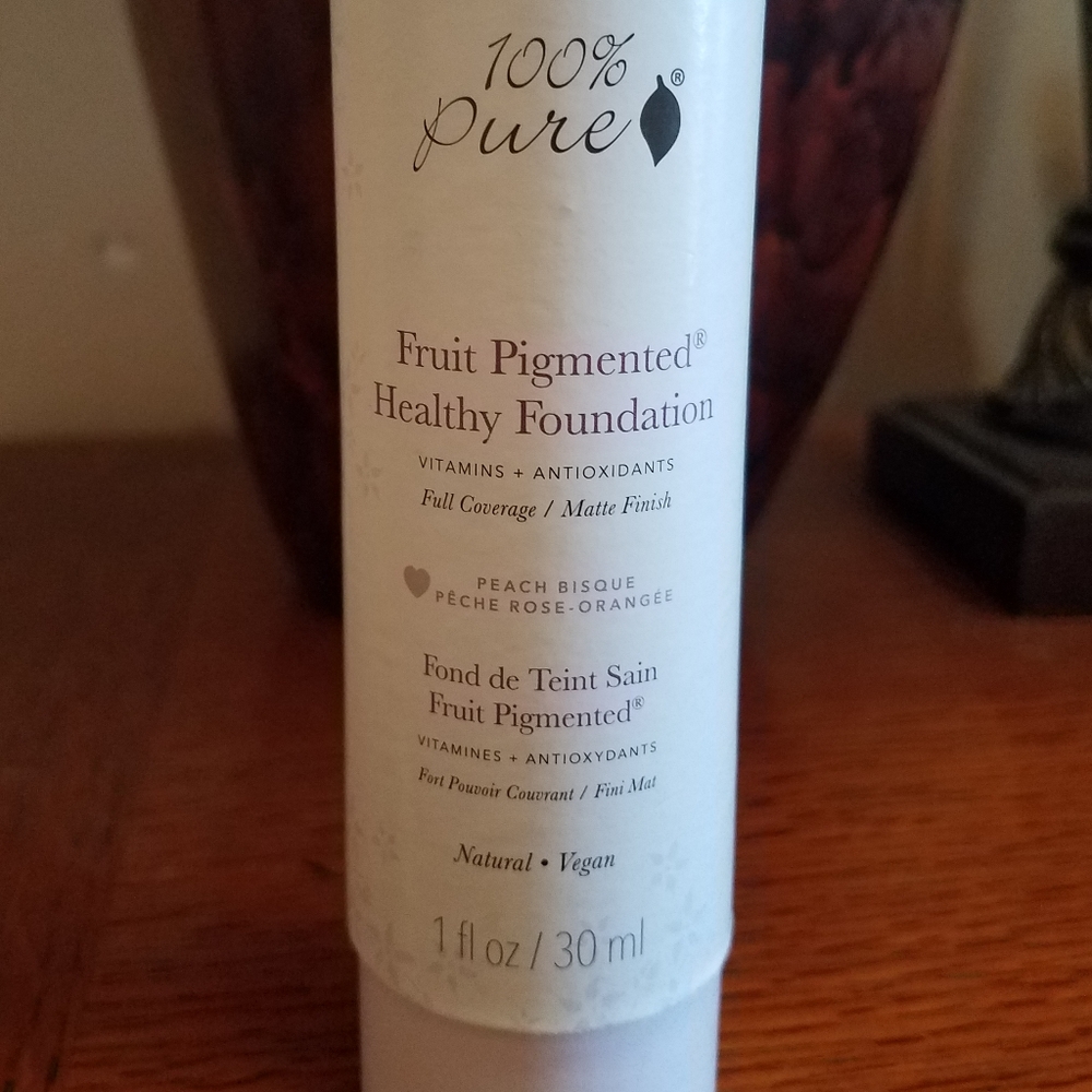 100% Pure Peach Bisque Healthy Foundation